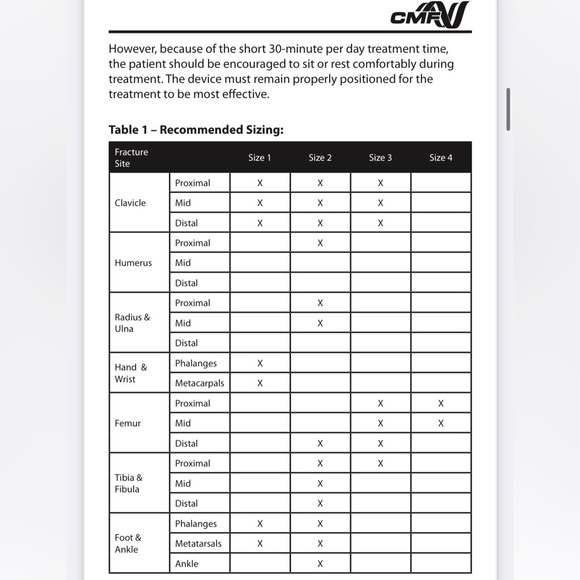 CMF OL1000 SC Bone Growth Stimulator (DOJO) - Picture 4 of 4
